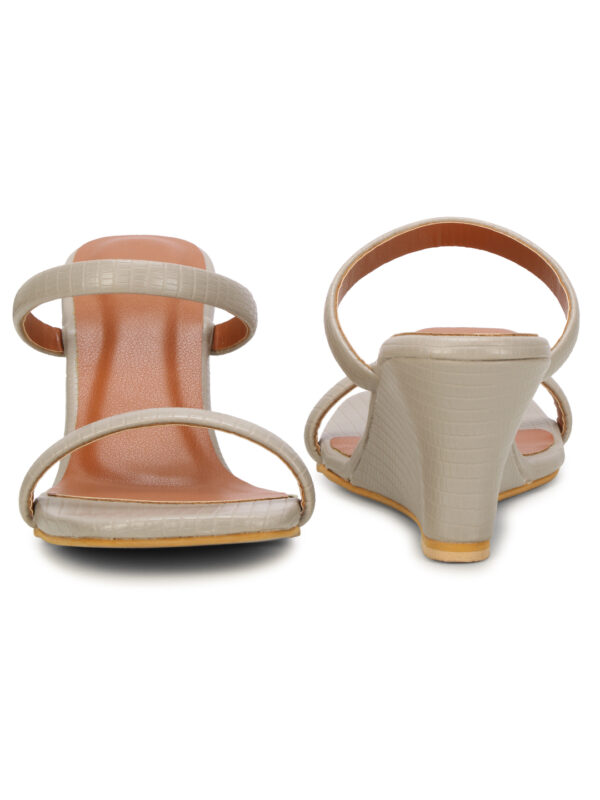 Pink Open-Toe Wedge Slip-On - Image 4